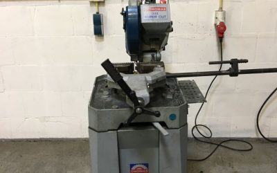 Nieuwe zaagmachine voor metaal bij De prefab Specialist