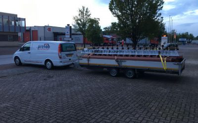 Prefab bronaansluitingen Provinciehuis Antwerpen